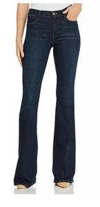 Frame le high flare darkwash high rise jeans sz 32